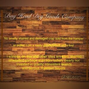 Meet your Posher, BayHeadDryGoodsCo.